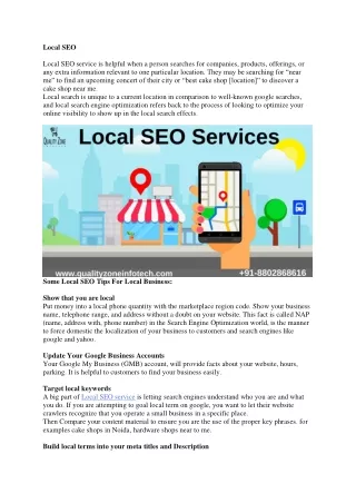 How to local SEO-converted