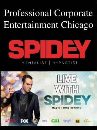 Professional Corporate Entertainment Chicago