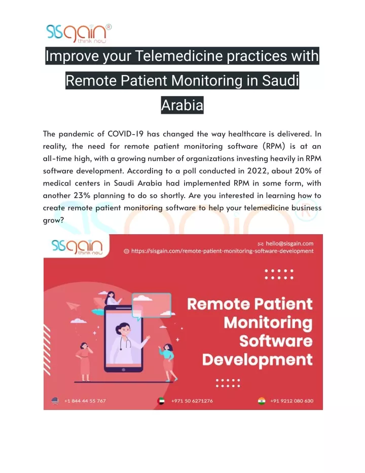 improve your telemedicine practices with remote