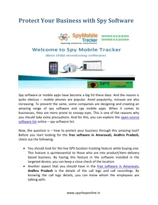 protect your business with spy software