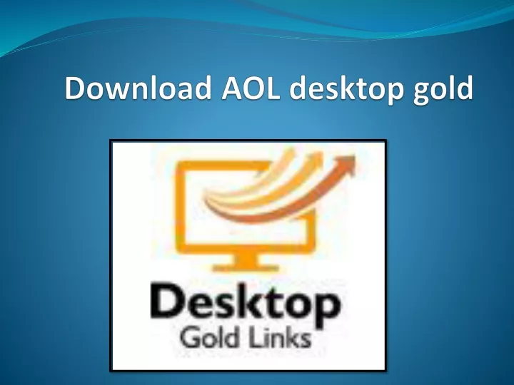 download aol desktop gold