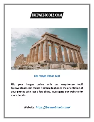 flip image online tool