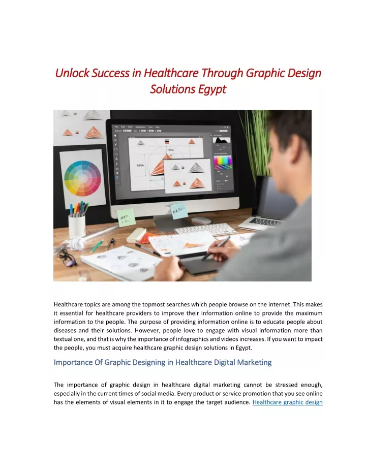 unlock success in healthcare through graphic