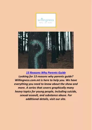 13 reasons why parents guide looking