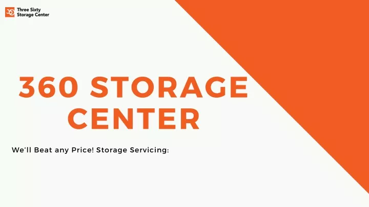 360 storage center