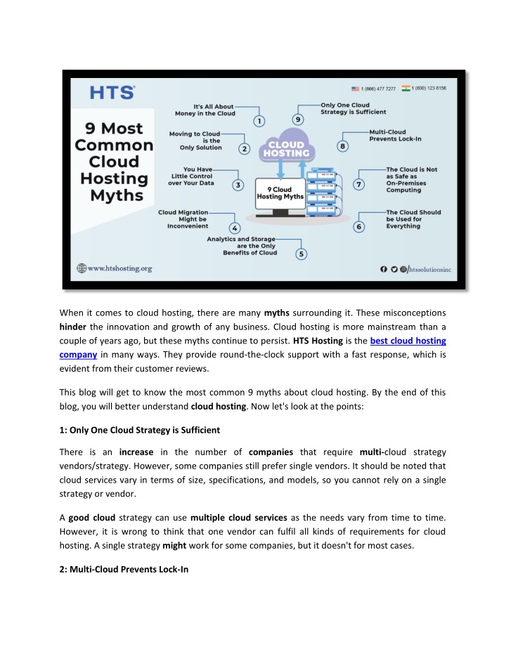 when it comes to cloud hosting there are many