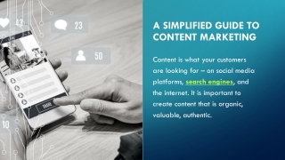 a simplified guide to content marketing