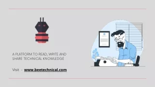 a platform to read write and share technical