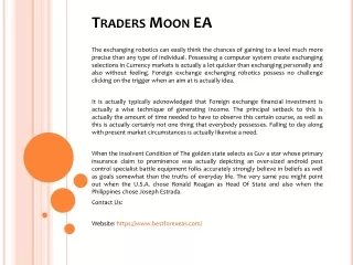traders moon ea