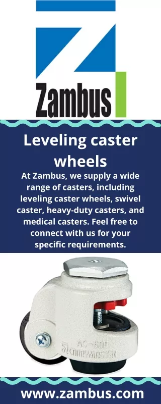 leveling caster wheels