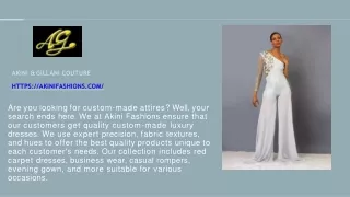 Akini & Gillani Couture - Shop Birthday Dresses In NY