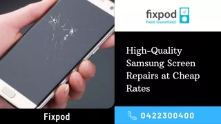 High-Quality Samsung Screen and iPhone Back Glass Repairs in Sydney