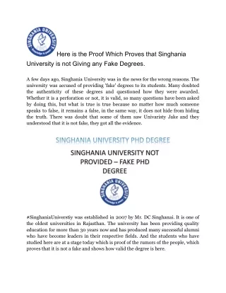 here is the proof which proves that singhania