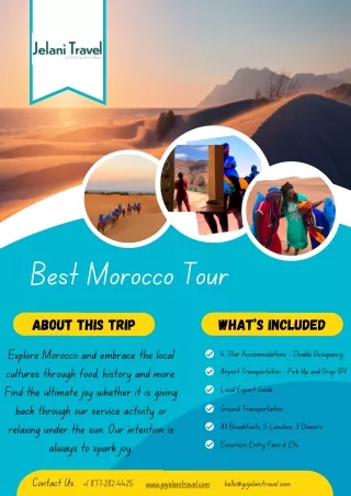 Best Morocco Tours