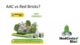 AAC vs Red Bricks?