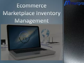 Ecommerce Marketplace Inventory Management