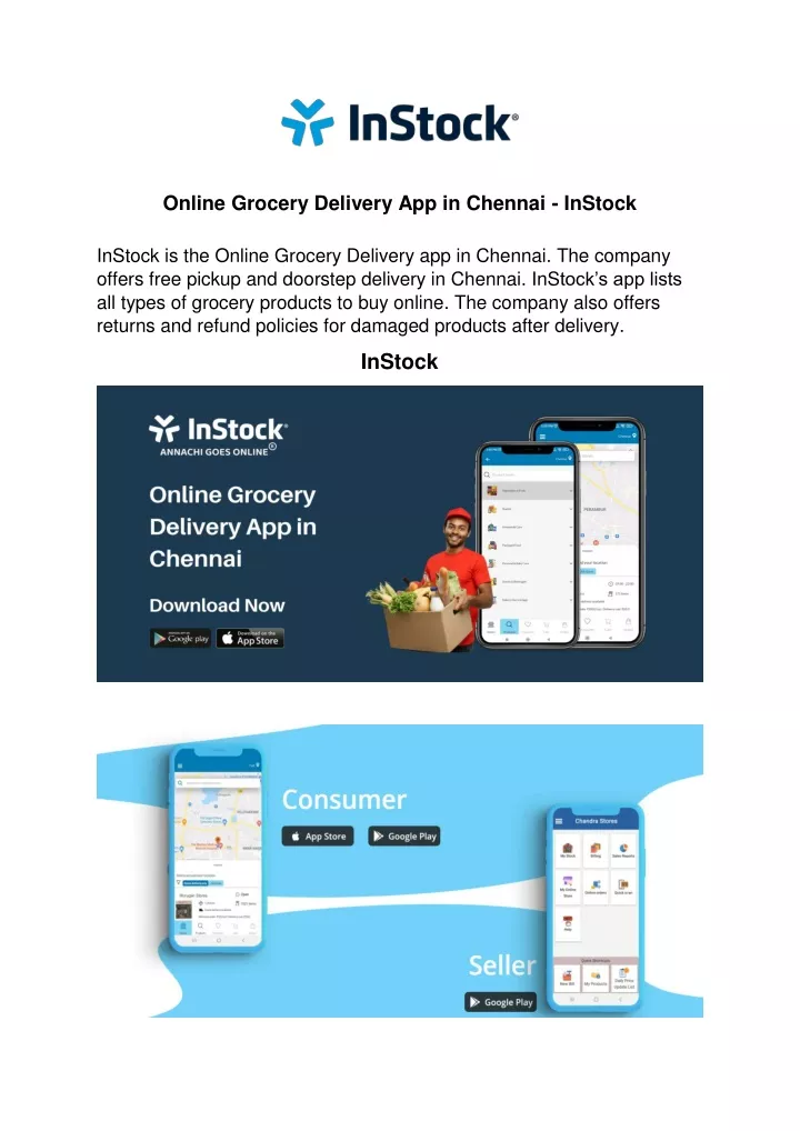 online grocery delivery app in chennai instock