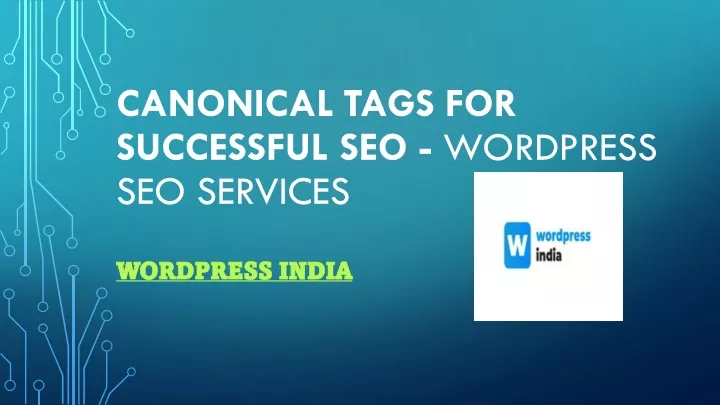 canonical tags for successful seo wordpress