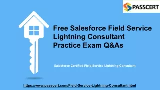 free salesforce field service lightning