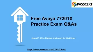 free avaya 77201x practice exam q as