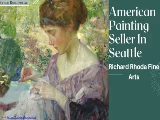 American Painting Seller in Seattle