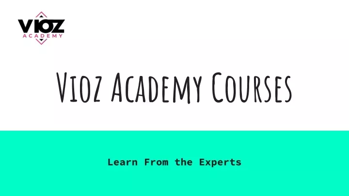 vioz academy courses
