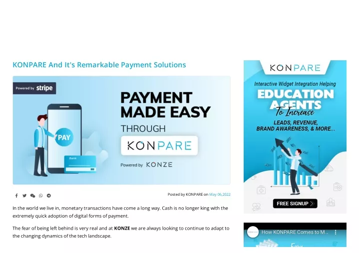 konpare and it s remarkable payment solutions