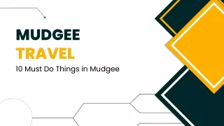 Must Do Things in Mudgee