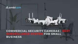 Commercial Security Cameras  Best Surveillance System for Small Business