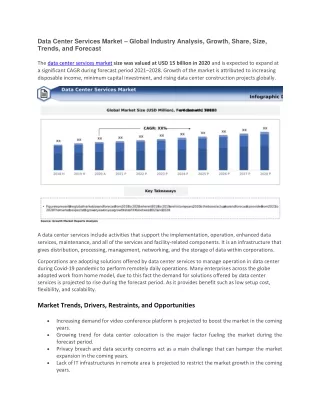data center services market global industry