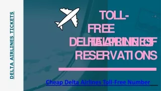 Delta Airlines Flights Toll Free Number