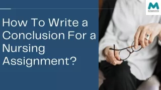 how to write a conclusion for a nursing assignment