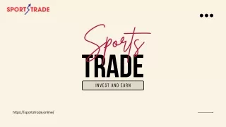 How to Buy and Sell Shares of Sportstrade?