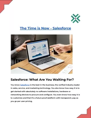 The Time is Now - Salesforce