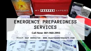 Emergency Preparedness Services | Best Supplies Provider - My Prepper Expert