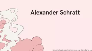 alexander schratt