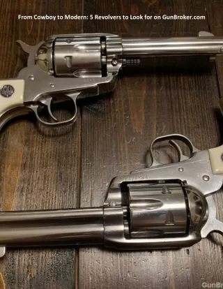 From Cowboy to Modern: 5 Revolvers to Look for on GunBroker.com