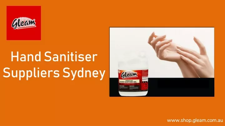 hand sanitiser suppliers sydney