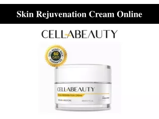 Skin Rejuvenation Cream Online