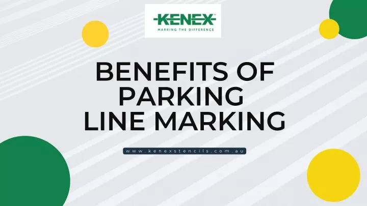 benefits of parking line marking