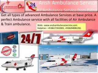 Best Ambulance Services from Patna in Budget Price | Ansh