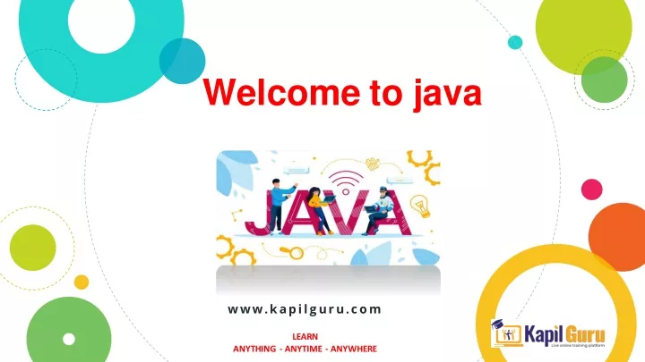 welcome to java