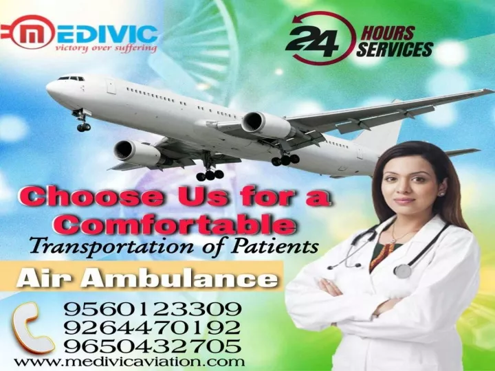 PPT - Gain Fast Relocation Aids by Medivic Air Ambulance in Ahmedabad ...