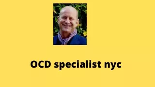 OCD specialist nyc