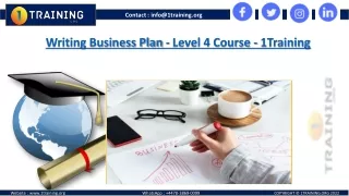 contact info@1training org
