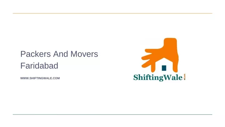 packers and movers faridabad