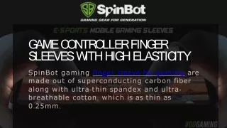 Game Controller Finger Sleeves with High Elasticity