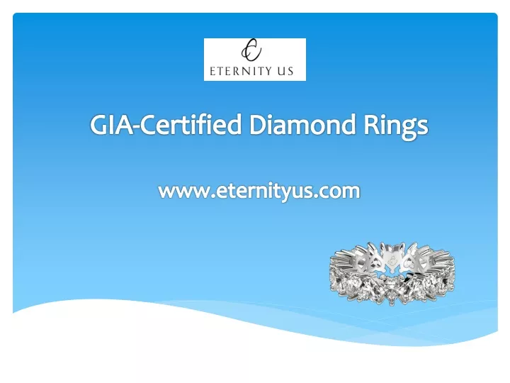 gia certified diamond rings