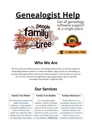 Genealogy