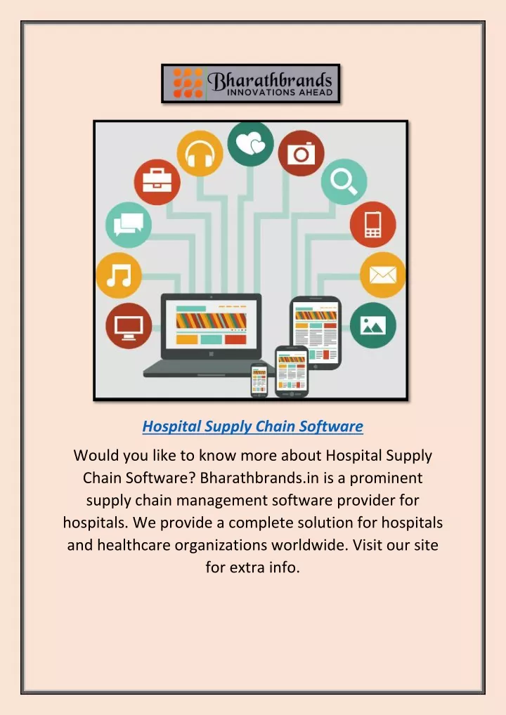 hospital supply chain software